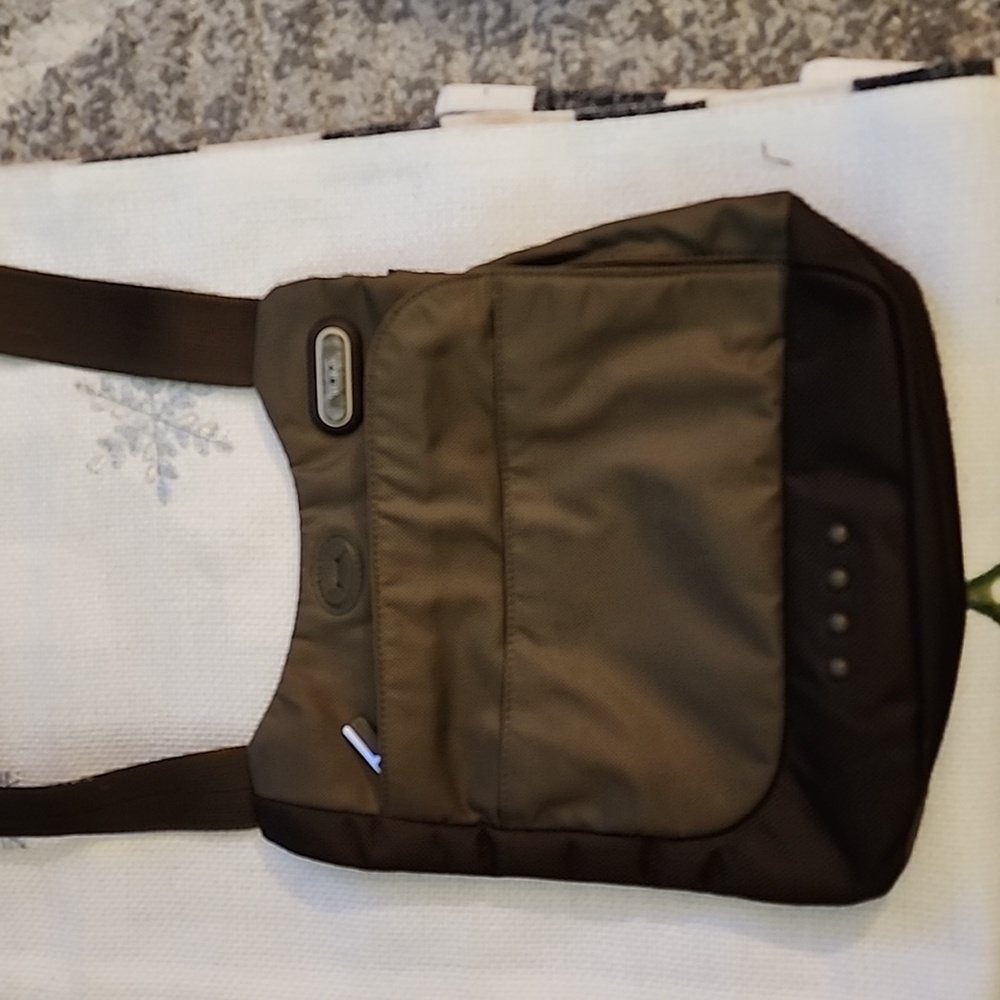 Tumi T-Tech Nylon McKenna 10" Crossbody Bag. 